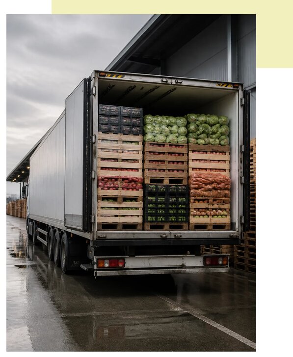 Перевозка плодоовощной продукции в Волгодонск по цене от 5472 р. | Агросервис-Вгн