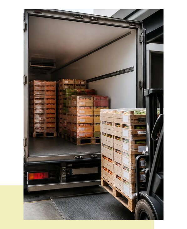 Перевозка сельхозпродукции на паллетах с доставкой в Волгодонск